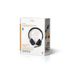 PC headset | Fülre Illeszkedő | Stereo | Bluetooth | Felhajtható Mikrofon | Fekete