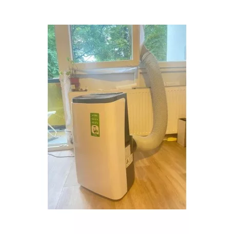 Midea Nordic Deltaco Smart Home SH-AC02 Wi-Fi Okos mobilklíma, hűtési : 3,5 kW Wifi, Smart, távirányító, ideális 36-80 m2