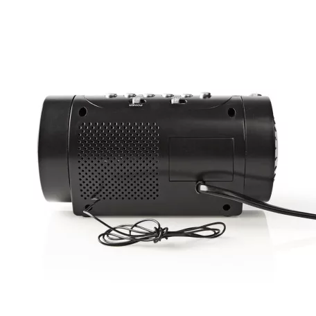 Digitális rádiós ébresztőóra | LED Kijelző | Idő kivetítés | AM / FM | Szundi funkció | Alvás időzítő | Riasztások száma: 2 | Fekete