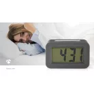 Digitális Desk ébresztőóra | Háttér megvilágosítású LCD | 3.5 cm | Háttér megvilágítás | Szundi funkció | Nem | Fehér / Szürke