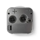 Analóg Desk ébresztőóra | Szundi funkció | Háttér megvilágítás | Fehér / Szürke