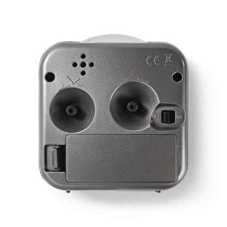 Analóg Desk ébresztőóra | Szundi funkció | Háttér megvilágítás | Fehér / Szürke