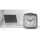 Analóg Desk ébresztőóra | Szundi funkció | Háttér megvilágítás | Fehér / Szürke