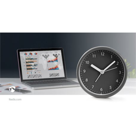 Analóg Desk ébresztőóra | Szundi funkció | Szürke