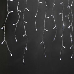   Dekoratív Jégcsap Fények | 180 db. LED | Hideg Fehér | 5.90 m | Fényhatások: 7 | Hálózati Áramellátás