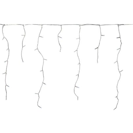 Dekoratív Jégcsap Fények | 180 db. LED | Hideg Fehér | 5.90 m | Fényhatások: 7 | Hálózati Áramellátás
