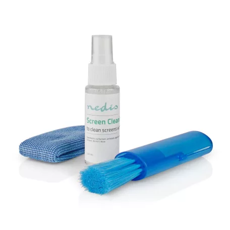 Képernyő Tisztító | Spray | 35 ml | Notebook / Okos telefon / Táblagép / TV Képernyő | Törlőt tartalmaz