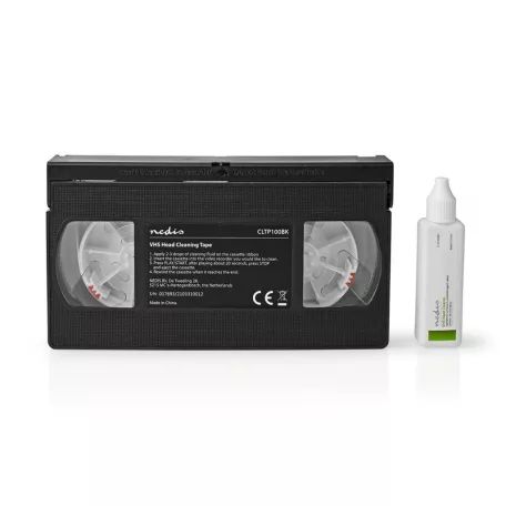 Head Cleaning Tape | 20 ml | VHS Fejek | Fekete