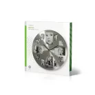 Falióra | Átmérő: 400 mm | Fém | Ezüst