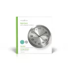 Falióra | Átmérő: 300 mm | Rozsdamentes Acél | Ezüst