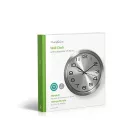 Falióra | Átmérő: 300 mm | Rozsdamentes Acél | Ezüst