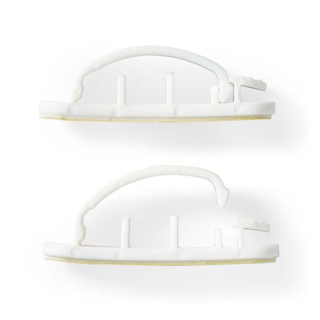 Kábelrendező | Kábelcsipesz | Zárt | 3 db | Helyek száma: 3 Bővítőhely | Maximális kábel vastagság: 7.5 mm | Polypropylene | Fehér