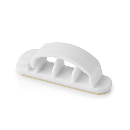 Kábelrendező | Kábelcsipesz | Zárt | 3 db | Helyek száma: 3 Bővítőhely | Maximális kábel vastagság: 7.5 mm | Polypropylene | Fehér