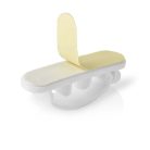 Kábelrendező | Kábelcsipesz | Zárt | 3 db | Helyek száma: 3 Bővítőhely | Maximális kábel vastagság: 7.5 mm | Polypropylene | Fehér