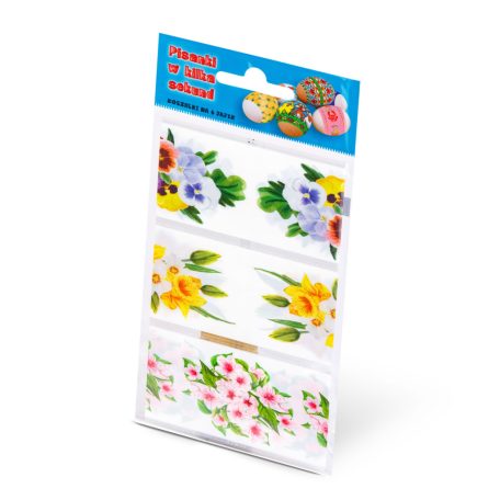 Húsvéti dekoráció - matrica szett - 6 db / csomag