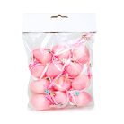 Húsvéti dekoráció - tojás szett - 3 féle - 4 cm - 12 db / csomag