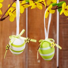   Húsvéti dekoráció - tojás szett - 3 féle - 4 cm - 12 db / csomag