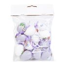 Húsvéti dekoráció - tojás szett - 2 féle - 4 cm - 12 db / csomag