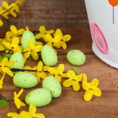   Húsvéti dekoráció - tojás szett - 3 féle - 3 cm - 36 db / csomag