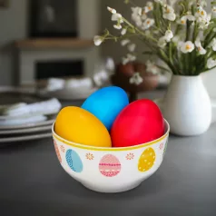 Húsvéti dekoráció - porcelán tál - 500 ml