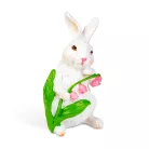 Húsvéti dekoráció - nyuszi - 2 féle - 7,5 x 7,2 x 14,5 cm