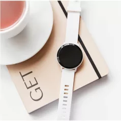   CANYON CNS-SW63SW Lollypop okosóra, 1,3”-os IPS kijelző, IP68, Li-pol akku, Bluetooth, iOS és Android kompatibilis, fehér