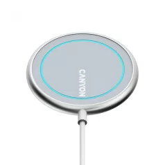   Home CNS-WCS100 CANYON vezeték nélküli töltő, USB-C, Qi-kompatibilis, alumínium