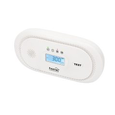   HOME CO10LCD szén-monoxid vészjelző, LCD kijelző , elemes, 2 év elem élettartam, 10 év érzékelő élettartam