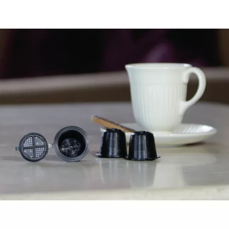 Kávétartó Nespresso Kávéfőző Fekete