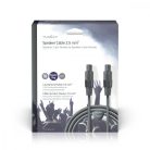 Hangszóró kábel | 48 x 0.20 mm | Réz | 20.0 m | Kerek | PVC | Sötét Szürke | Ajándék Dobozban