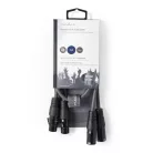 Szimmetrikus Audió Kábel | 2x XLR 3-tűs Dugasz | 2x XLR 3-Pin Aljzat | Nikkelezett | 0.50 m | Kerek | PVC | Sötét Szürke | Kartondoboz
