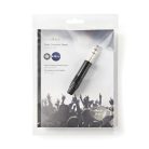 Audió csatlakozó | Egyenes | Dugasz | Nikkelezett | Forrasztó | Bemenő kábel átmérő: 6.0 mm | Alumínium | Fekete | Műanyag Zacskó | 1 db