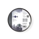 Hangszóró kábel | 2 x 1.50 mm² | Réz | 100.0 m | Kerek | PVC | Sötét Szürke | Tekercsben