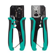   Pro'skit CP-342 UTP-RJ45-8P8C gyorskrimpelő fogó, nyitott végű dugókhoz, biztonsági zár, gyors