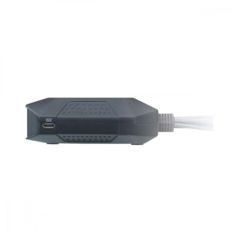 2-Port KVM Switch Fekete