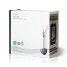 Koax Kábel Tekercsben | RG6T | 75 Ohm | Dupla Szigeteléssel | ECA | 50.0 m | Coax | PVC | Fehér | Ajándék Dobozban