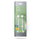 Koaxiális Kábel | IEC (Koax) Dugasz | IEC (Koax) Aljzat | Aranyozott | 100 dB | 75 Ohm | Dupla Szigeteléssel | 3.00 m | Kerek | PVC | Fehér | Doboz