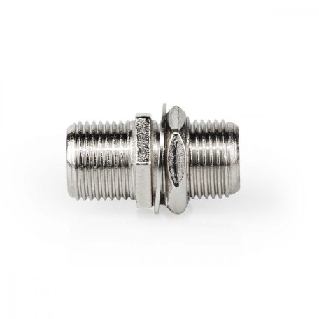 Műholdas és antenna adapter | F Aljzat | F Aljzat | Nikkelezett | 75 Ohm | Egyenes | Fém | Ezüst | 1 db | Doboz