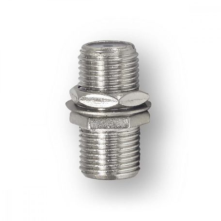 Műholdas és antenna adapter | F Aljzat | F Aljzat | Nikkelezett | 75 Ohm | Egyenes | Fém | Ezüst | 1 db | Doboz