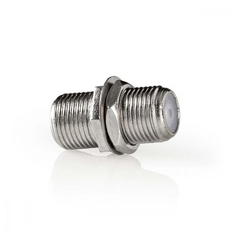 Műholdas és antenna adapter | F Aljzat | F Aljzat | Nikkelezett | 75 Ohm | Egyenes | Fém | Ezüst | 1 db | Doboz