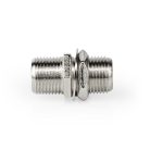Műholdas és antenna adapter | F Aljzat | F Aljzat | Nikkelezett | 75 Ohm | Egyenes | Fém | Ezüst | 1 db | Doboz