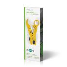 Kábelcsupaszító fogó | Szigetelés Eltávolító Eszköz | ABS / Acél | Fekete / Sárga