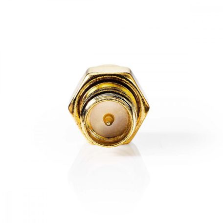 SMA adapter | SMA Aljzat Fordított Polaritás | SMA Dugasz | Aranyozott | 50 Ohm | Egyenes | Réz | Arany | 2 db | Boríték