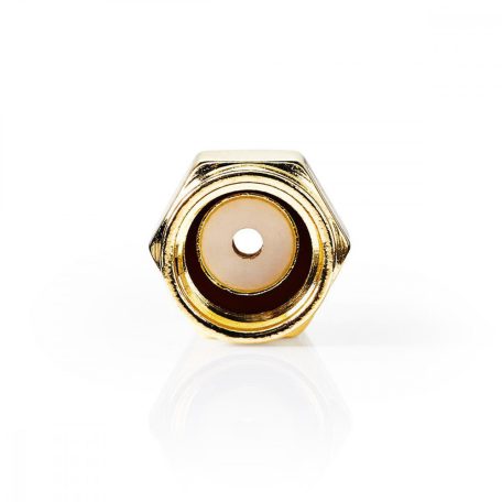 SMA Connector | Egyenes | Dugasz | Aranyozott | 50 Ohm | Bilincs | Bemenő kábel átmérő: 2.55 mm | Fém | Arany | 2 db | Boríték