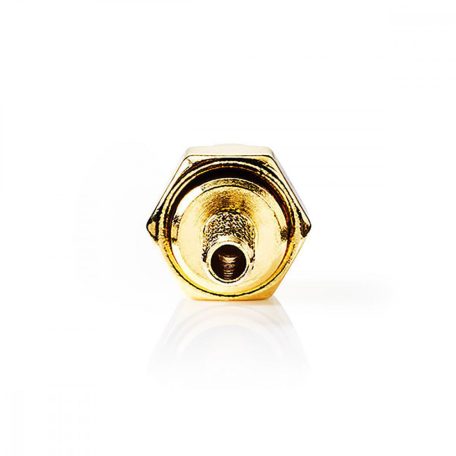 SMA Connector | Egyenes | Dugasz | Aranyozott | 50 Ohm | Bilincs | Bemenő kábel átmérő: 2.55 mm | Fém | Arany | 2 db | Boríték
