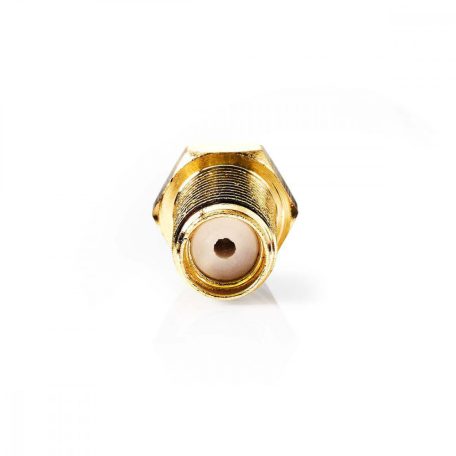 SMA Connector | Egyenes | Aljzat | Aranyozott | 50 Ohm | Bilincs | Bemenő kábel átmérő: 2.55 mm | Fém | Arany | 2 db | Boríték