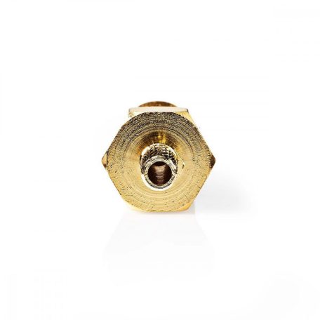 SMA Connector | Egyenes | Aljzat | Aranyozott | 50 Ohm | Bilincs | Bemenő kábel átmérő: 2.55 mm | Fém | Arany | 2 db | Boríték