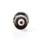 SMA adapter | SMA Dugasz | BNC Aljzat | Aranyozott | 50 Ohm | Egyenes | Réz | Arany | 2 db | Boríték