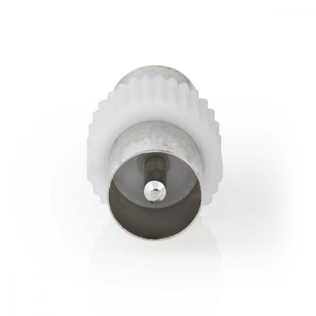 Műholdas és antenna adapter | IEC (Koax) Dugasz | IEC (Koax) Dugasz | Nikkelezett | 75 Ohm | Egyenes | Fém / Műanyag | Fehér | 1 db | Boríték