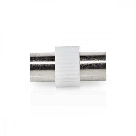 Műholdas és antenna adapter | IEC (Koax) Dugasz | IEC (Koax) Dugasz | Nikkelezett | 75 Ohm | Egyenes | Fém / Műanyag | Fehér | 1 db | Boríték